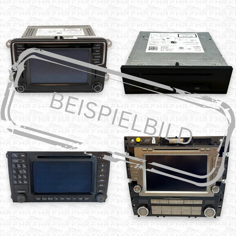 Discover Media/ Compositions Media MIB/ MIB2 STD ZR Navigationssystem – Platzhalterbild